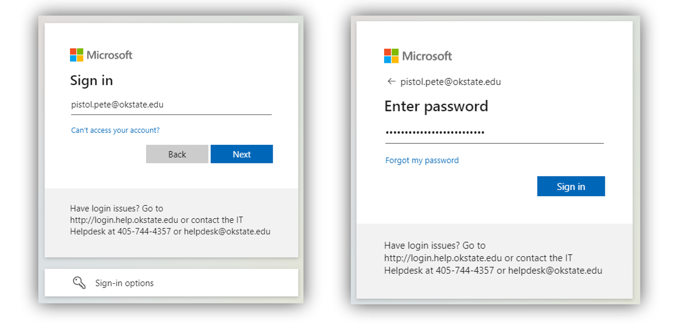 zoom user name and password page
