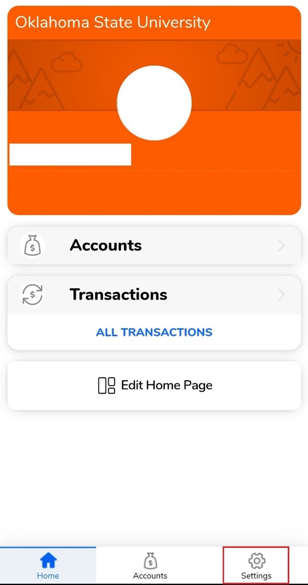 transaction page