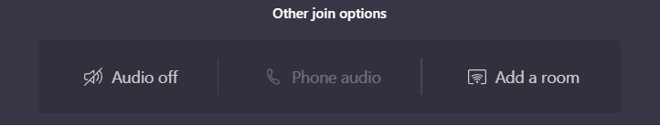 Other options