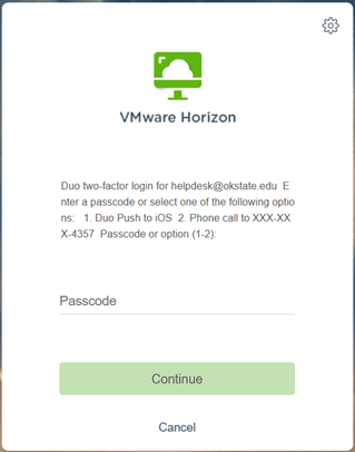 mobile device DUO MFA authentication